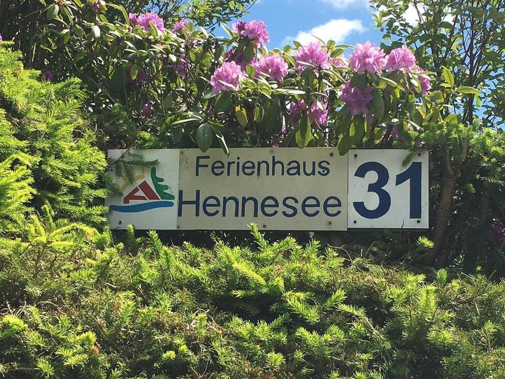 Ferienhaus Hennesee 梅舍德 外观 照片